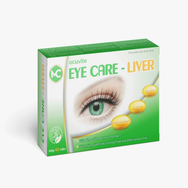 Eye Care Liver Bổ Mắt Vỉ _Mc (Hộp3 Vỉ X 10V) Vỉ Bạc