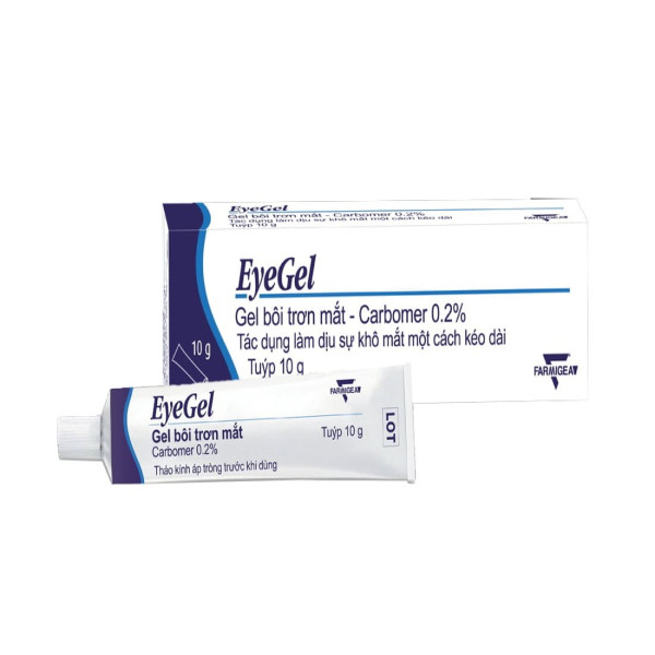 Eyegel Gel Bôi Trơn Mắt _Ý (Tuýp10G)