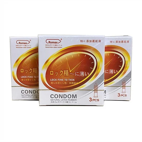Bao cao su Romax Đồng Hồ Kéo Dài (H/3C)