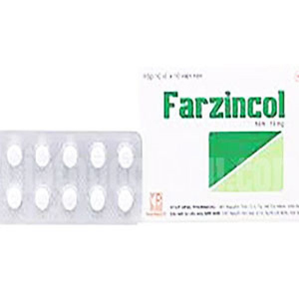Farzincol 10Mg Kẽm Viên _Pharmedic (H/100V)
