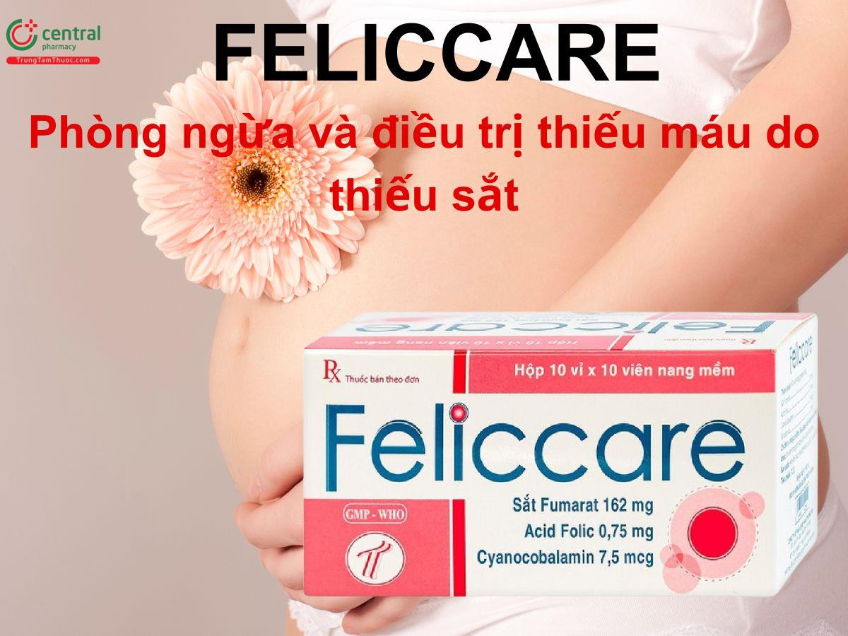 Sắt Thuốc Feliccare (H/100v)