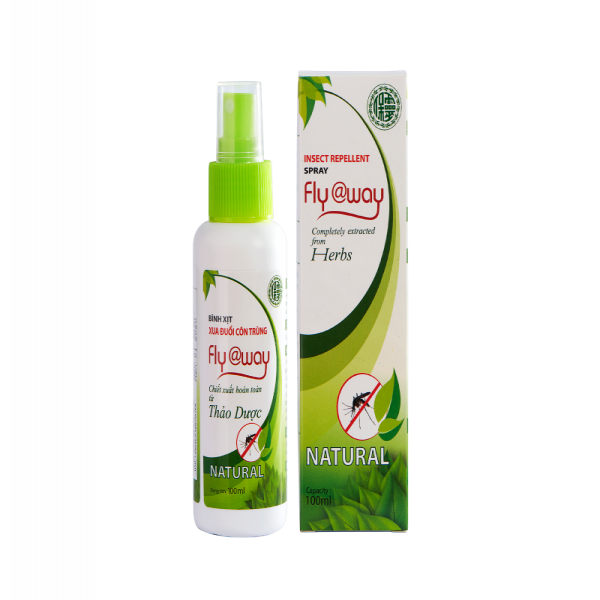 Fly Away Xịt Muỗi (L/100Ml) Lọ To