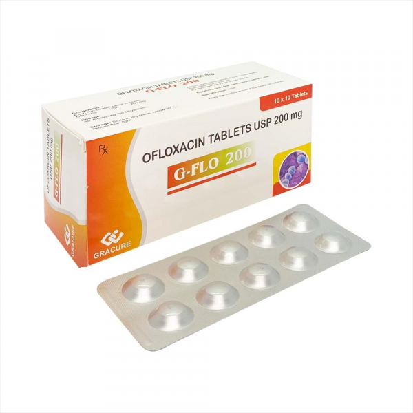G-Flo Ofloxacin 200Mg _ Ấn (H100V)