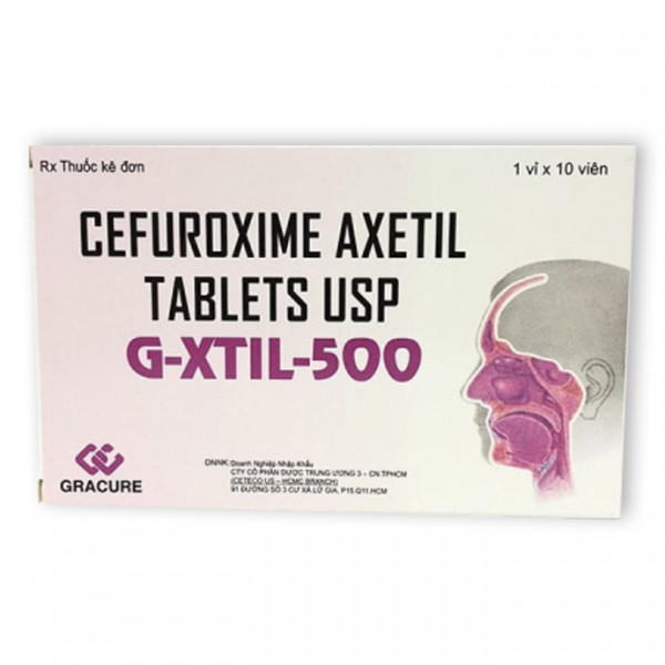 G-Xtil 500 Cefuroxim 500Mg Gracure (H10V)