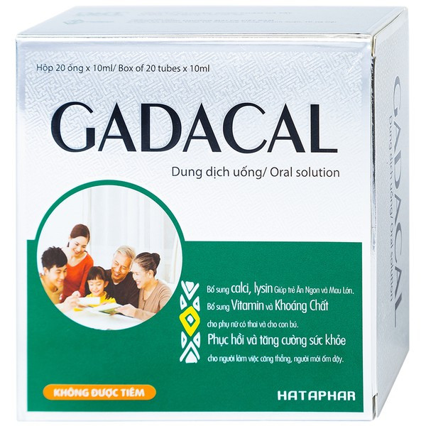 Gadacal _Hà Tây (H20 Ống10Ml)