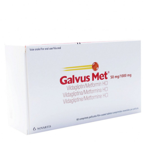 Galvus Met 50Mg1000Mg Novartis (H60V)