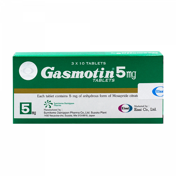 Gasmotin 5Mg Dainippon (H30V)