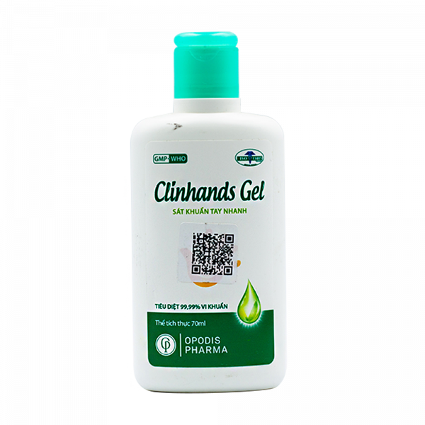 Gel Rửa Tay Clinhands Gel Opodis Pharma (C70Ml)