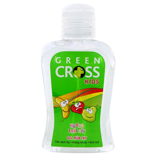 Gel Rửa Tay Green Cross Kids Hương Trái Cây (C100Ml)