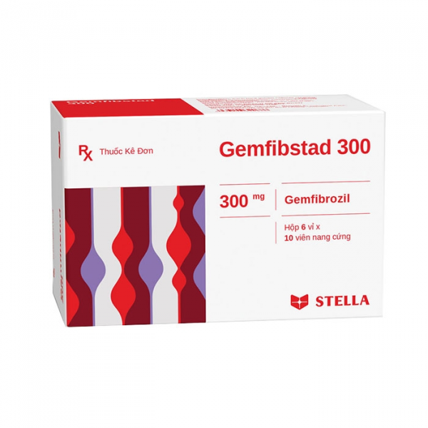 Gemfibstad Gemfibrozil 300Mg Stella (H60V)