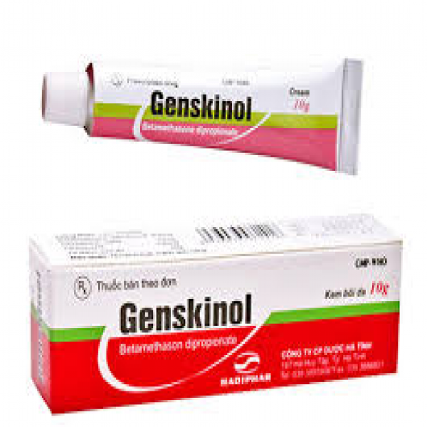 Genskinol Bôi Da _Hà Tĩnh (Cọc10Tuýp10Gr)