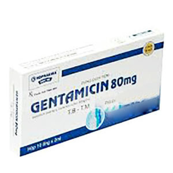 Gentamicin 80Mg/2Ml Tiêm _Hải Dương (H/10 Ống/2Ml)