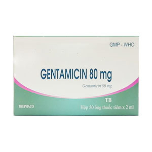 Gentamicin 80Mg Tiêm Thanh Hóa (H/50O/2Ml)