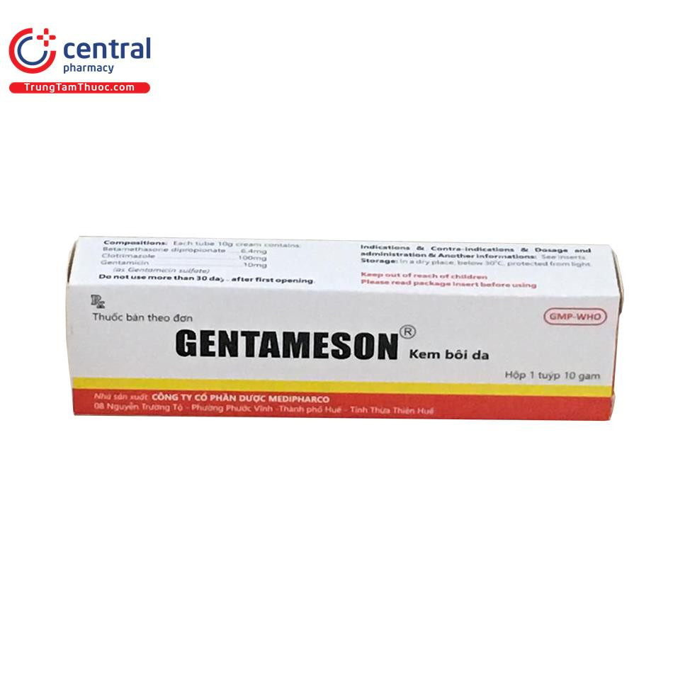 Gentameson Hà Tĩnh (T/10gam), bán 10tuyp