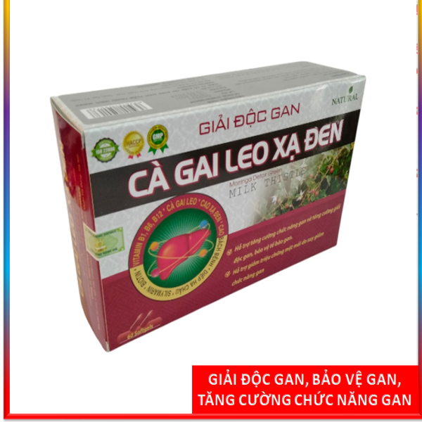 Bổ Gan Giải Độc Gan Cà Gai Leo Xạ Đen Nâu (H60V) K66