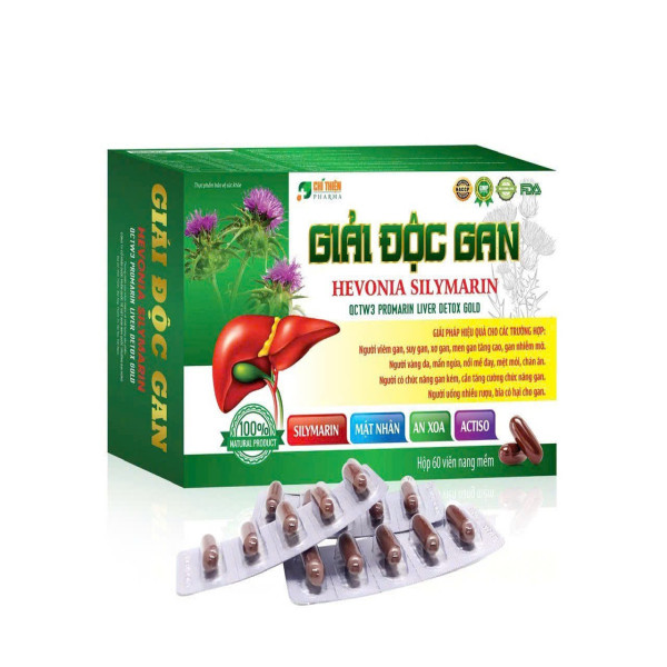 Giải Độc Gan Chữ Xanh _Chí Thiện (H12 Vỉ X 5V)