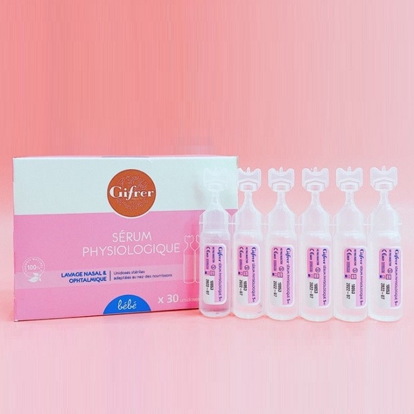 Gifrer Serum Physiologique Hồng (H30Ống) muối Pháp