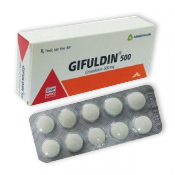 Gifuldin Griseofulvin 500Mg Agimexpharm (H20V)