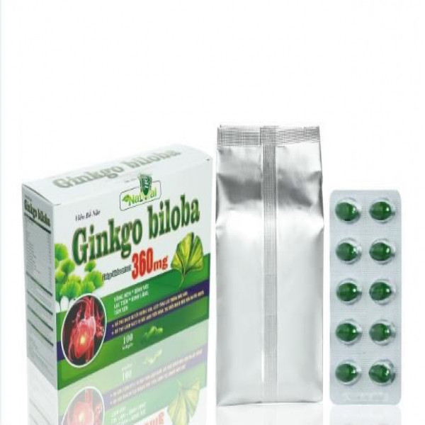 Ginkgo Biloba 360Mg Xanh _Ab (H100 Viên)