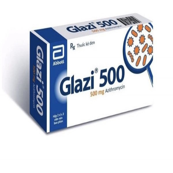 Glazi Azithromycin 500Mg Abbott (H6V)Glomed