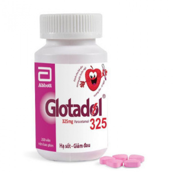 Glotadol 325 Glomed (Lọ200V)