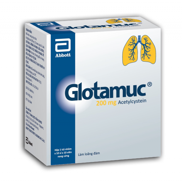 Glotamuc Acetylcystein 200Mg Glomed (H100V)