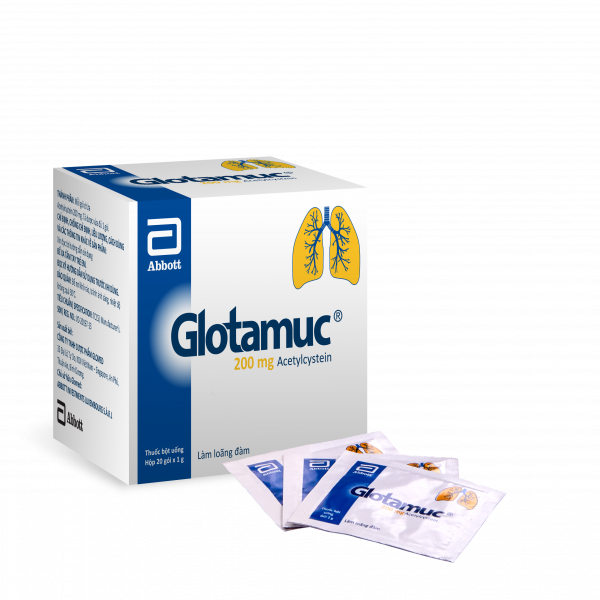 Glotamuc Acetylcystein 200Mg Glomed (H20G1Gr)