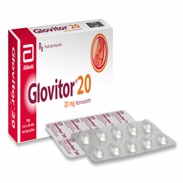 Glovitor Atorvastatin 20Mg Glomed (H30V)