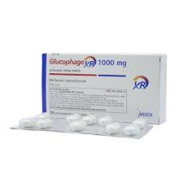 Glucophage Xr 1000Mg Merck (H 30V)