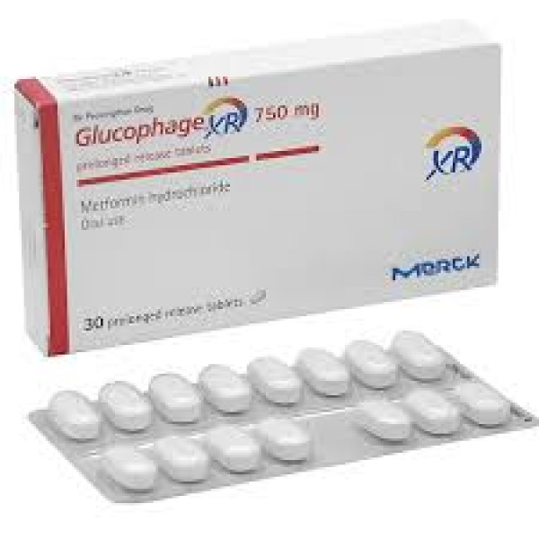 Glucophage Xr 750Mg Merck (H30V)