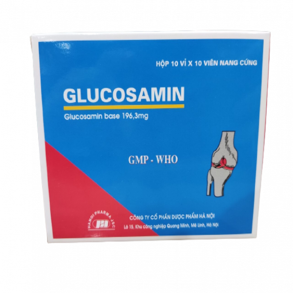 Glucosamin 196.3Mg _Hà Nội (H10 Vỉ X 10V)