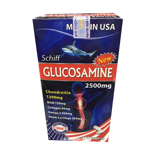 Glucosamin 2500Mg _ Schiff Mỹ (Lọ100V)