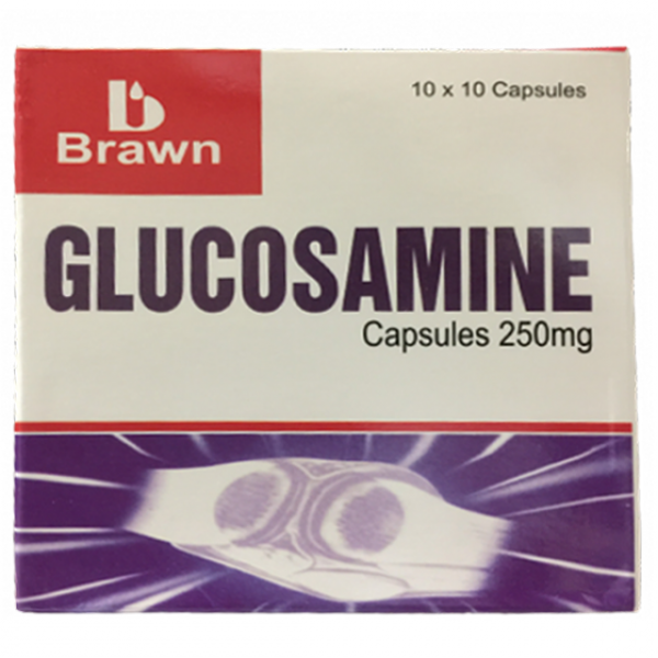 Glucosamine 250Mg Capsules Brawn (H100V)