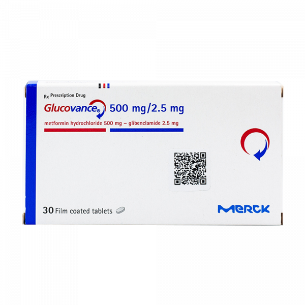 Glucovance 500Mg2.5Mg Merck (H30V)