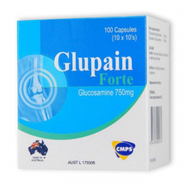 Glupain Forte 750Mg (Glucosamin) _Australia (H10Vỉ X10V)
