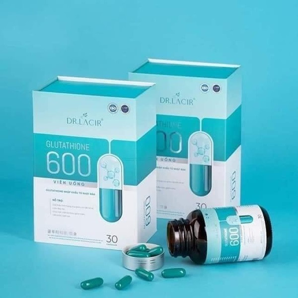 Glutathione 600 Viên Uống Dr.lacir Nhật Bản (H/30V)