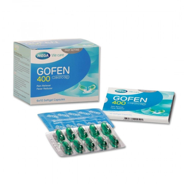 Gofen 400Mg (Ibuprofen 400Mg) _Mega (H5Vỉ X 10V)