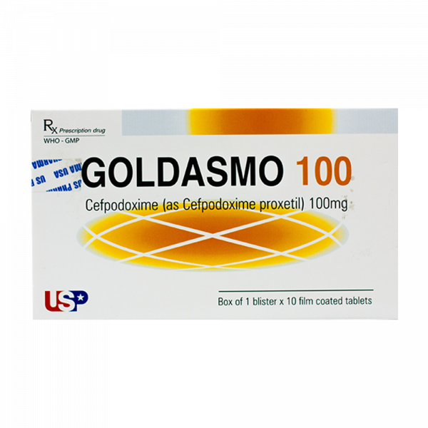 Goldasmo Cefpodoxim 100Mg Usp (H10V)