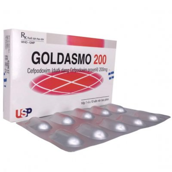 Goldasmo Cefpodoxim 200Mg Usp (H10V)