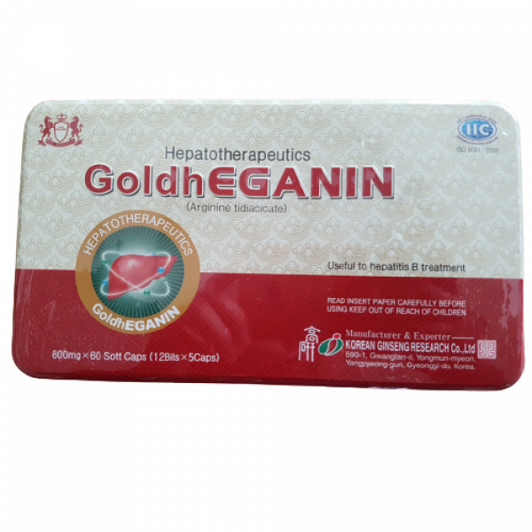 Goldheganin (Arginin) Hộp Sắt _Hàn Quốc (H60V)