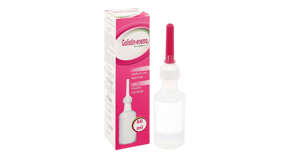 Golistin - Enema Hồng ( Chai 66Ml)