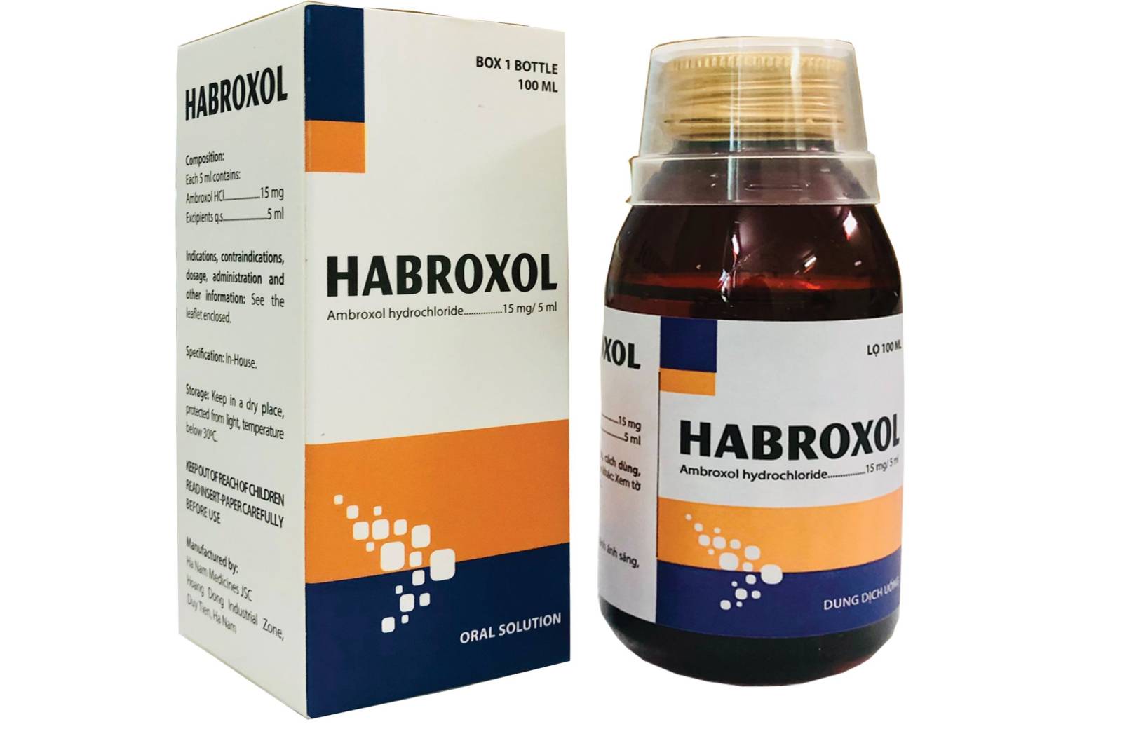 Habroxol (Ambroxol 15mg/5ml) l/100ml