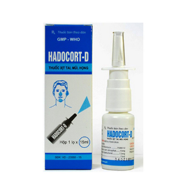 Hadocort D Xịt _ Hà Tây (L15Ml)