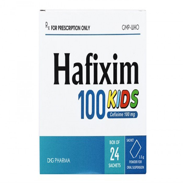 Hafixime 100Mg Kids (Cefixim ) _Hậu Giang (H24G1,5Gr)