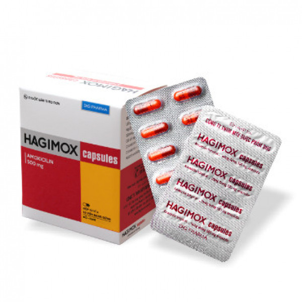 Hagimox Capsules 500Mg (Amox 500) _Dhg (H100V)