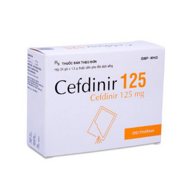 Haginir Cefdinir 125Mg Dhg (H/24G/1.5Gr)