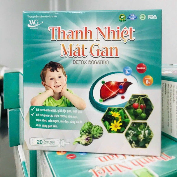 Bổ Gan Ống Thanh Nhiệt _Wg (H20 Ống X 10Ml)