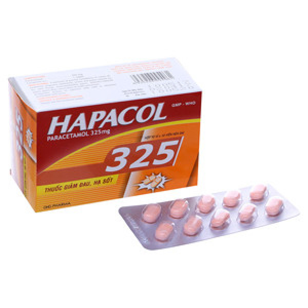 Hapacol 325Mg Viên _Dhg (Hộp100V)