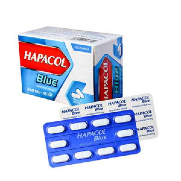 Hapacol Blue (Para 500Mg) _Dhg (H100V)