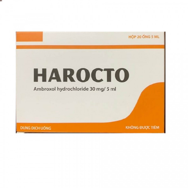 Harocto (Ambroxol 30Mg5Ml) _Hà Nam (H20Ống)